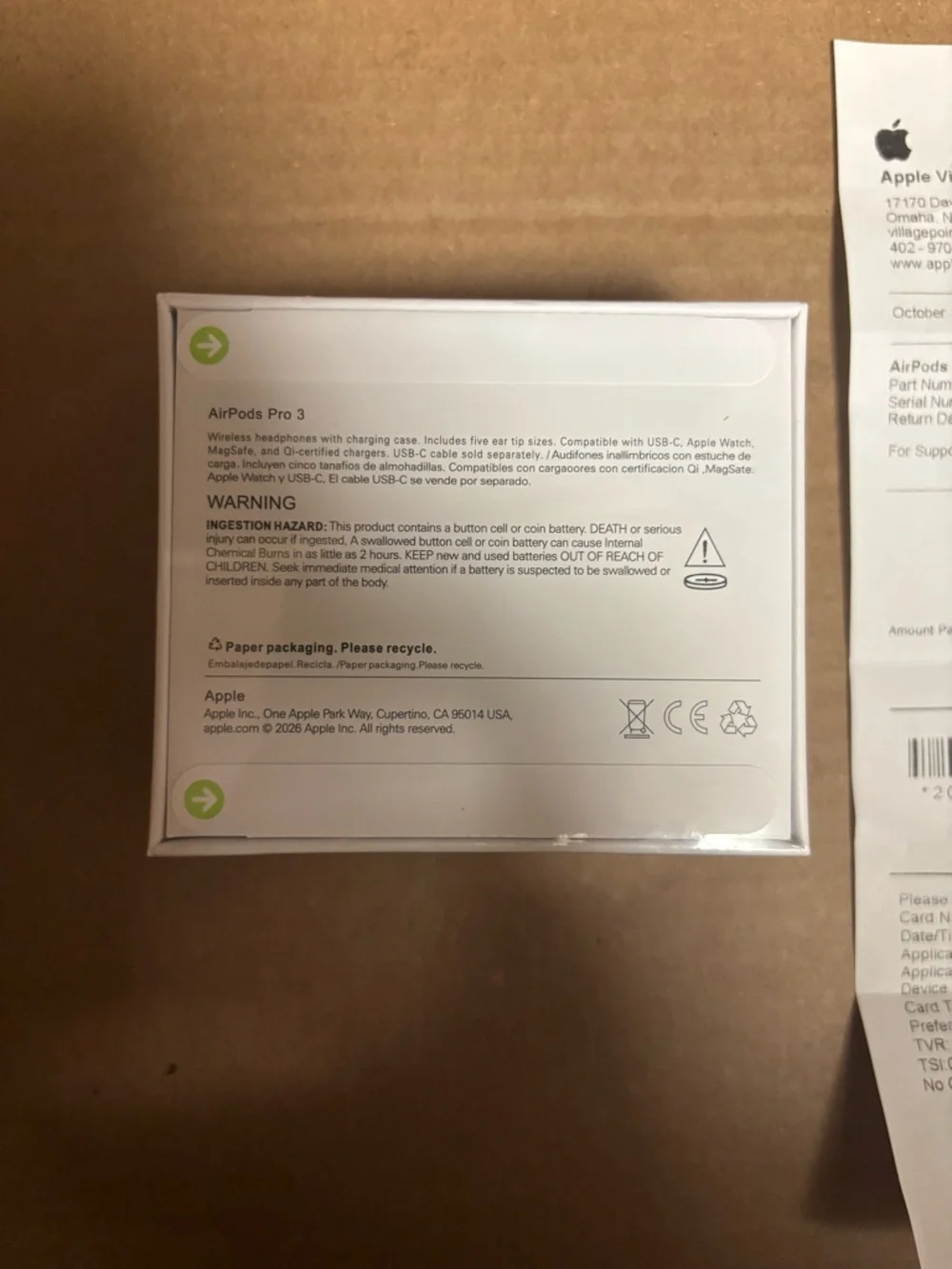 Apple AirPods Pro (White) Wireless In-Ear Earbuds